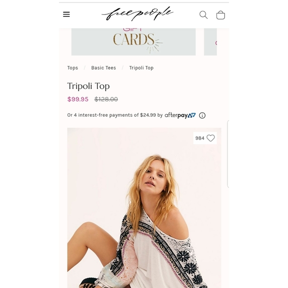 Free people Tripoli Top - Picture 5 of 6